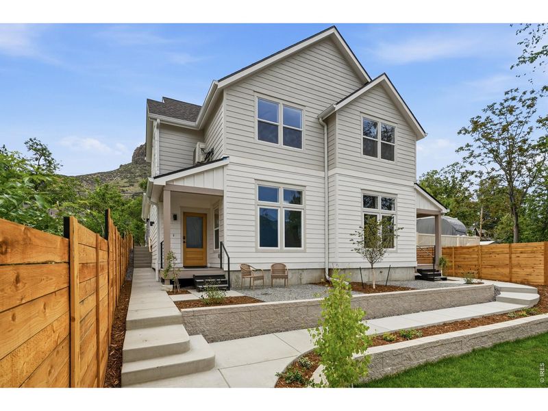 Front exterior of a new home in , Golden, CO, highlighting curb appeal (Image 24).