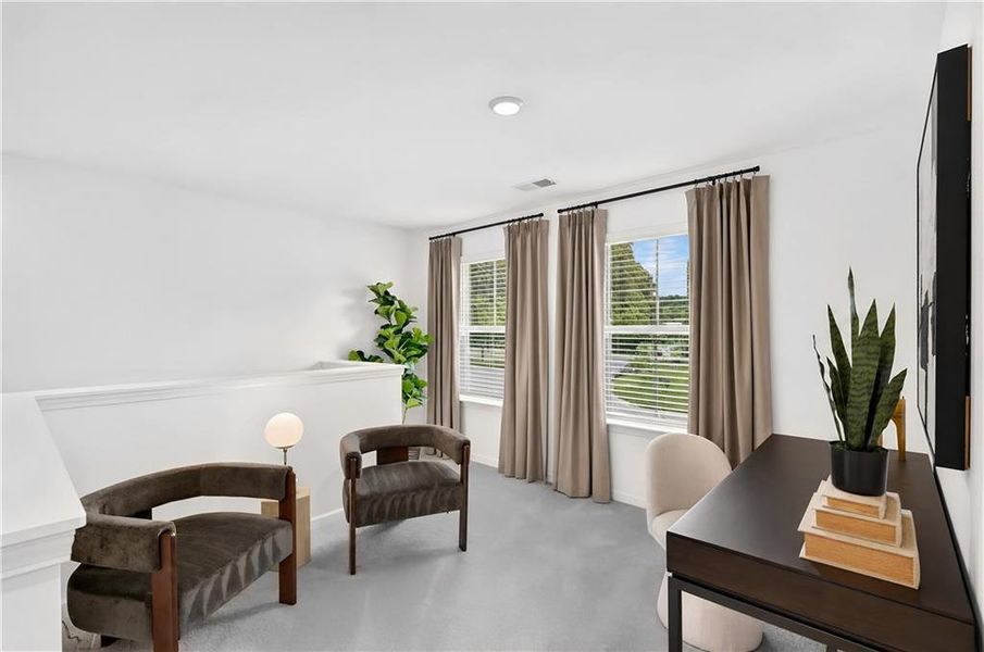 Furnished interior view inside a new home in Prentis Branch, Rome (Image 9).
