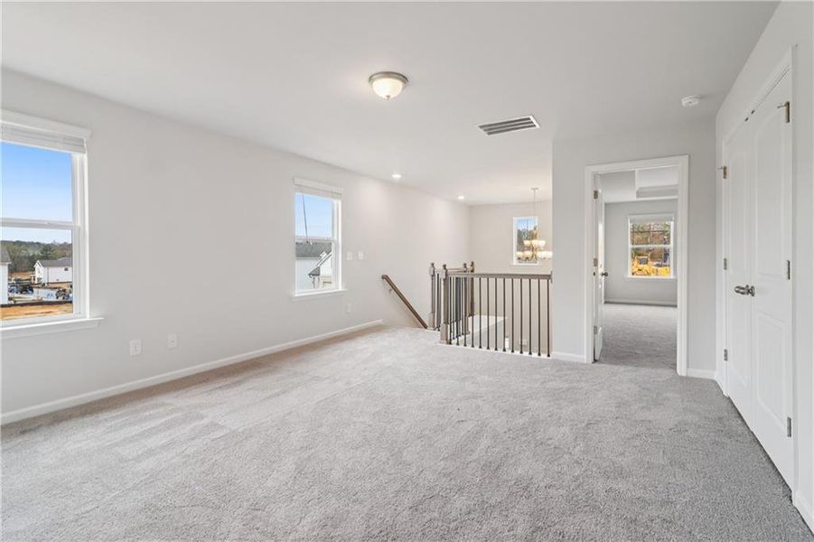 Spacious, unfurnished interior of a new home in Abbotts Crossing, Conyers (Image 50).