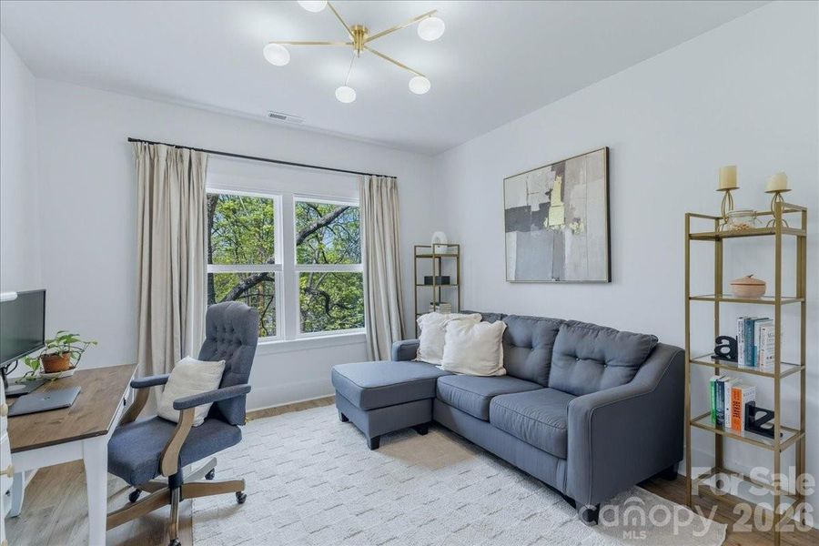 Furnished interior view inside a new home in , Charlotte (Image 33). Furnished interior view inside a new home in , Charlotte (Image 33).