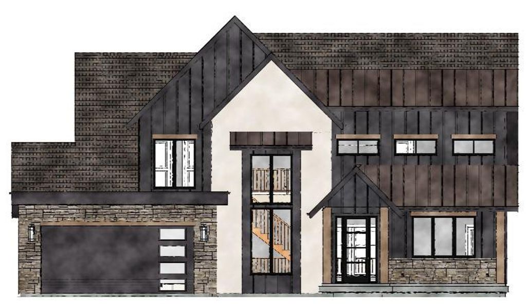 Front exterior of a new home in , Gun Barrel City, TX, highlighting curb appeal (Image 2). Front exterior of a new home in , Gun Barrel City, TX, highlighting curb appeal (Image 2).