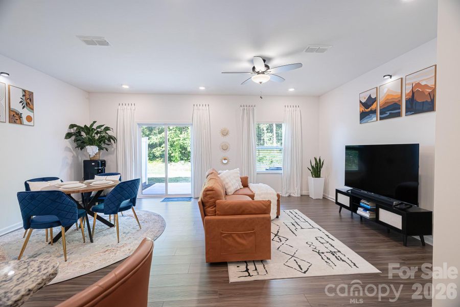 Furnished interior view inside a new home in , Monroe (Image 19). Furnished interior view inside a new home in , Monroe (Image 19).