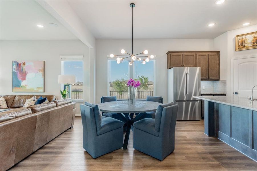 Furnished interior view inside a new home in , Haslet (Image 14).