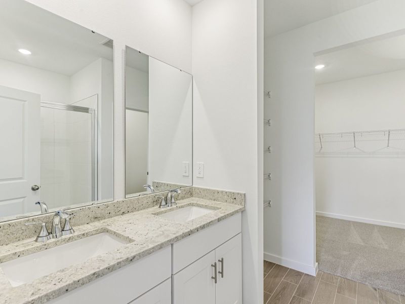 The Primary Bathroom at 5 Wandering Crk Wy