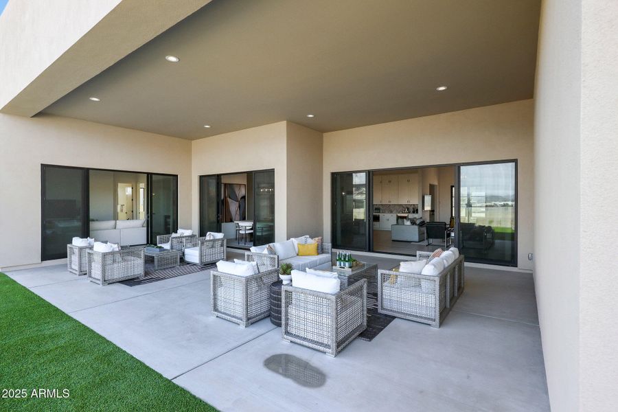 Model Home DC (8) Covered Patio