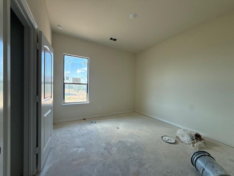 In-progress construction of a new home in Oak Grove Addition, Springtown, TX (Image 11).