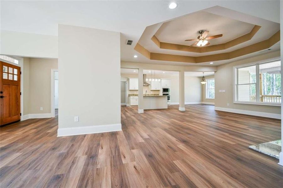 Spacious, unfurnished interior of a new home in , Mansfield (Image 45).