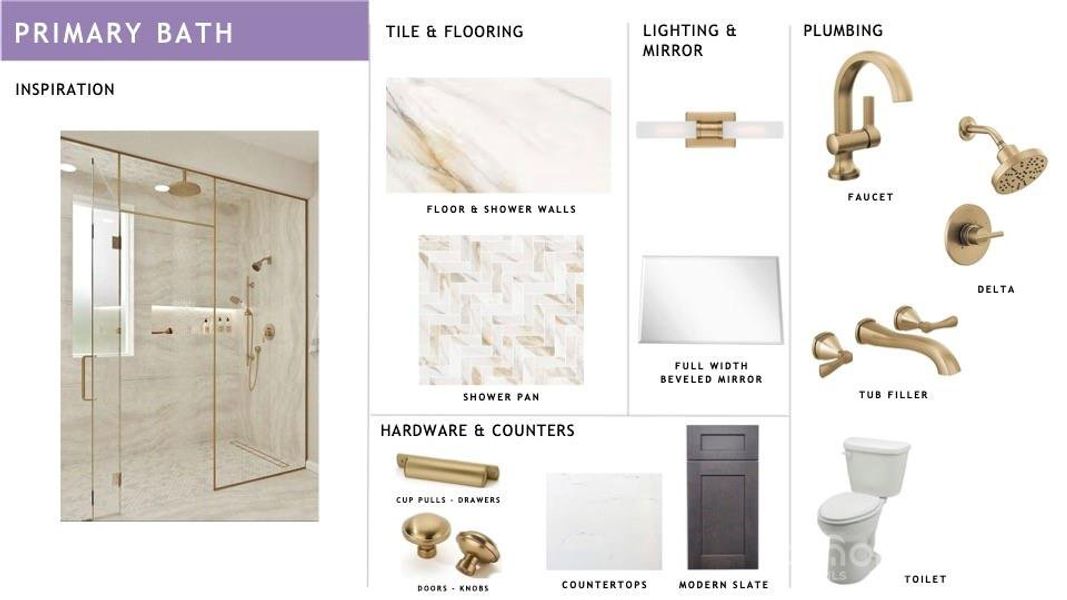 Primary Bath Design Inspiration