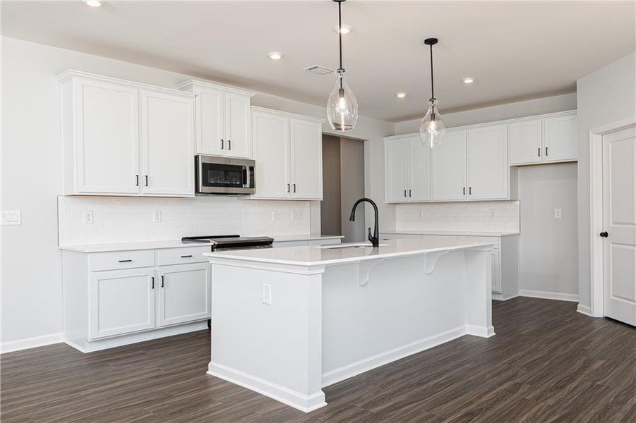 Furnished interior view inside a new home in Riverside Ridge, Lawrenceville (Image 10).