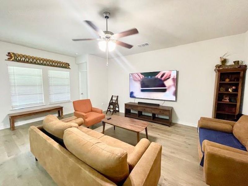 Furnished interior view inside a new home in , Fate (Image 7).