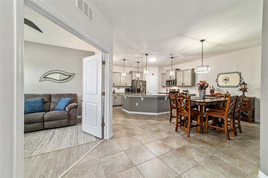 Furnished interior view inside a new home in , Ocala (Image 39).