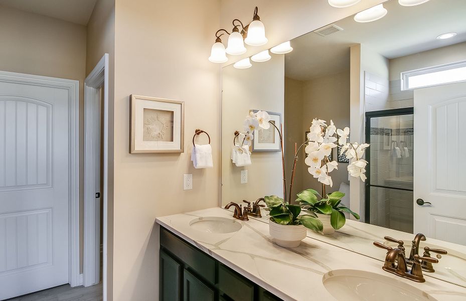Representative furnished interior of a home built from the Bedrock by Pulte Homes in Eagle Run, Carolina Shores (Image 11). Representative furnished interior of a home built from the Bedrock by Pulte Homes in Eagle Run, Carolina Shores (Image 11).