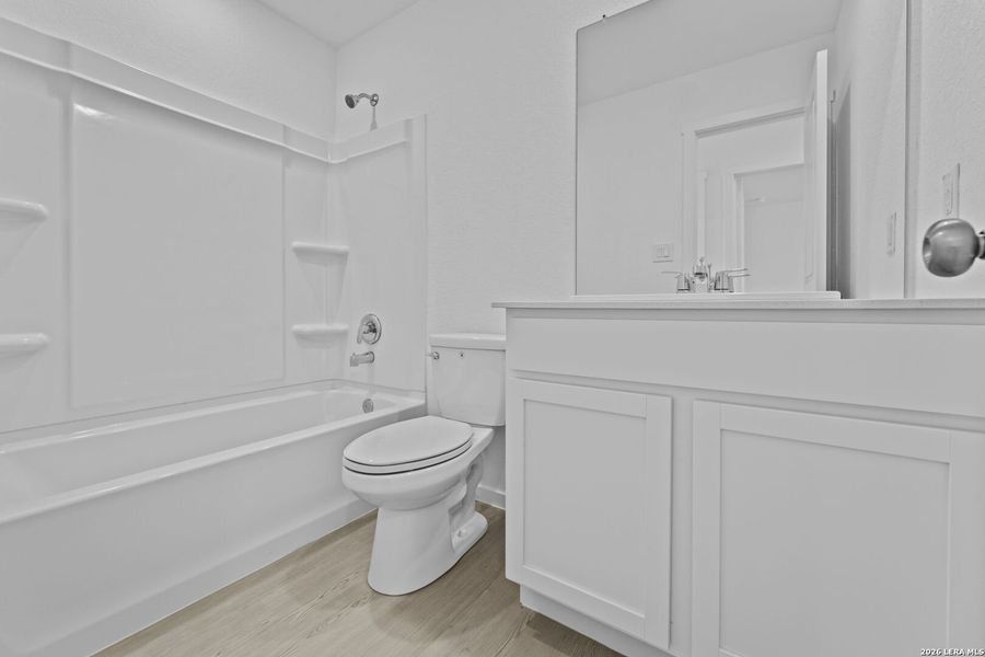 Furnished interior view inside a new home in Spring Grove, St. Hedwig (Image 5).