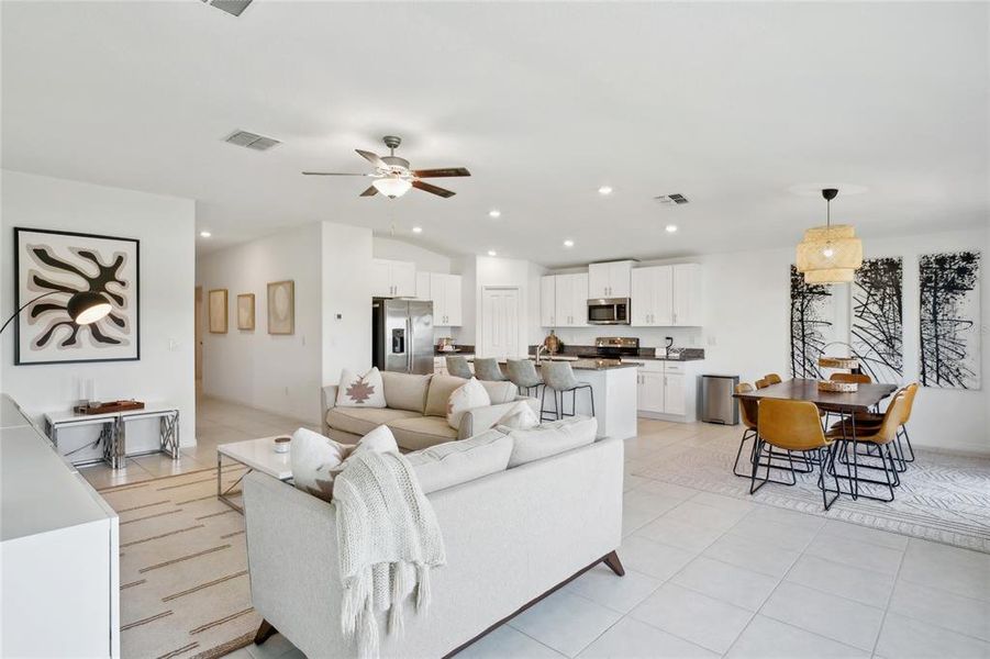Furnished interior view inside a new home in , Riverview (Image 37).