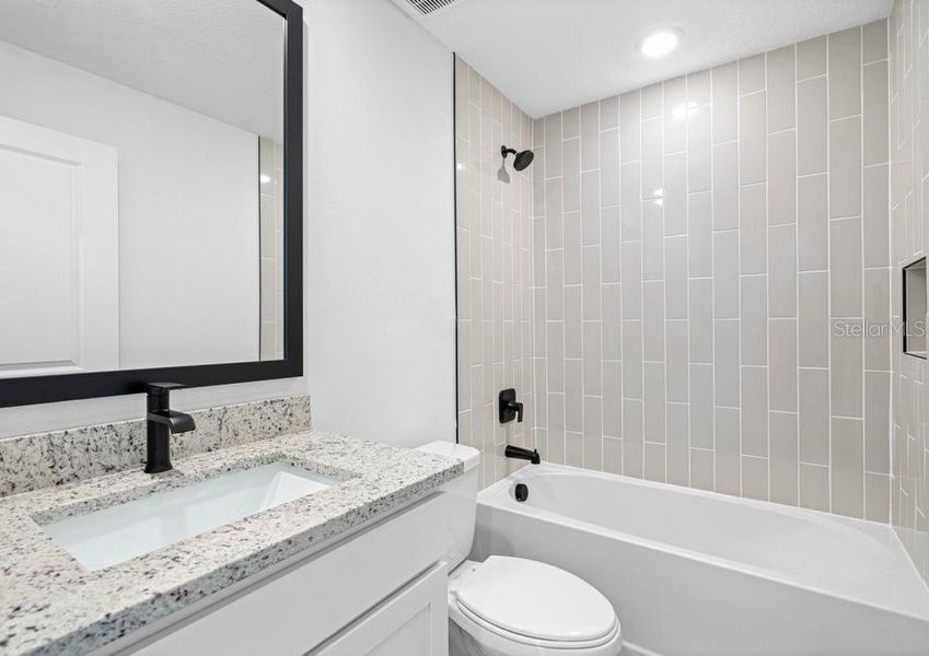 Furnished interior view inside a new home in Fulton Meadows, Lakeland (Image 2).