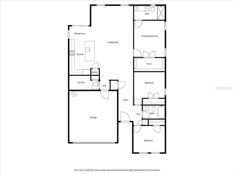 2D floor plan layout of this home in , Spring Hill, FL (Image 5). 2D floor plan layout of this home in , Spring Hill, FL (Image 5).