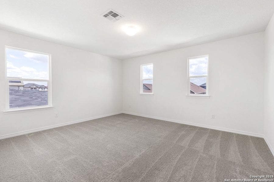 Spacious, unfurnished interior of a new home in Woodside Farms, Seguin (Image 10). Spacious, unfurnished interior of a new home in Woodside Farms, Seguin (Image 10).
