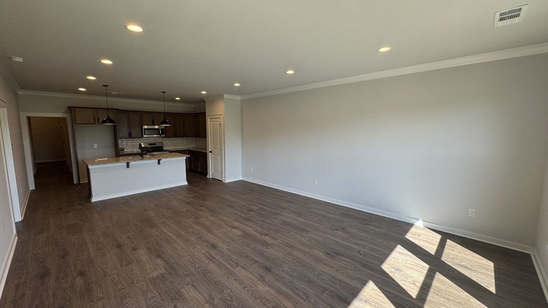 Spacious, unfurnished interior of a new home in The Greens at Legacy Townhomes, Springfield (Image 15).