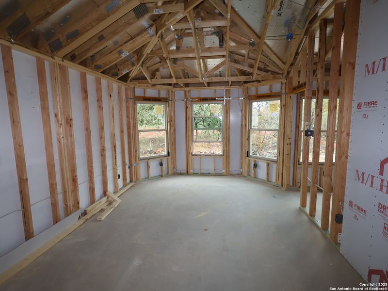 In-progress construction of a new home in Jordan's Ranch, San Antonio, TX (Image 21).