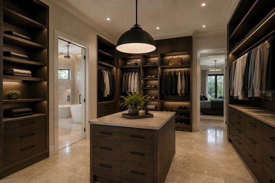 Furnished interior view inside a new home in , Odessa (Image 31).