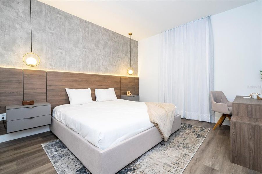 Furnished interior view inside a new home in , Kissimmee (Image 35).