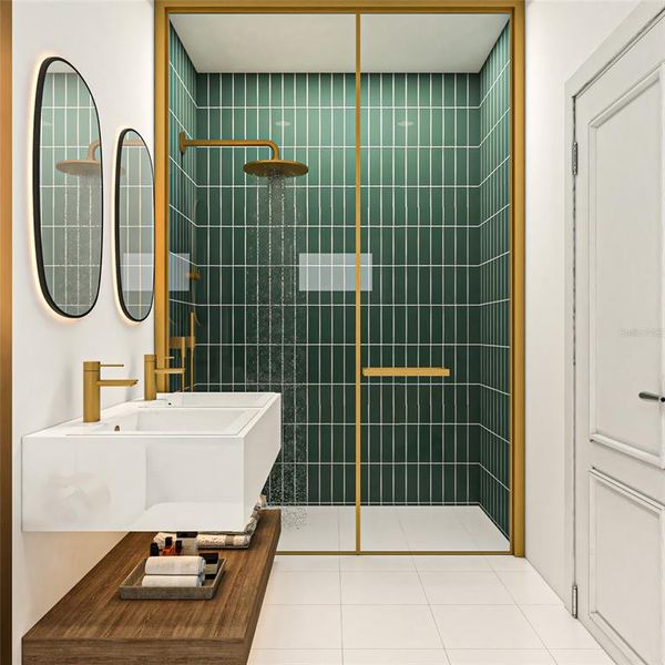 Master Bathroom Shower