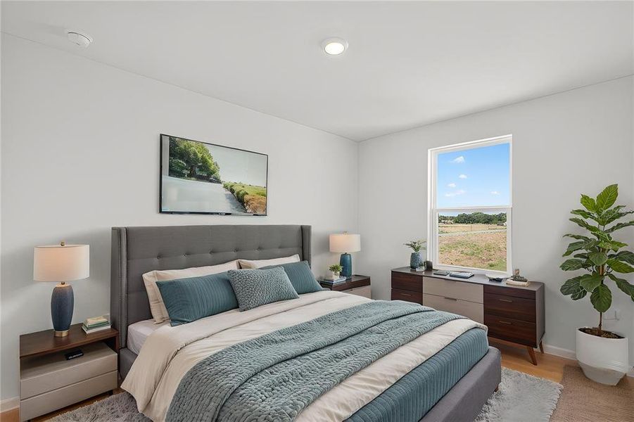 Furnished interior view inside a new home in Tula Parc, Astatula (Image 10).