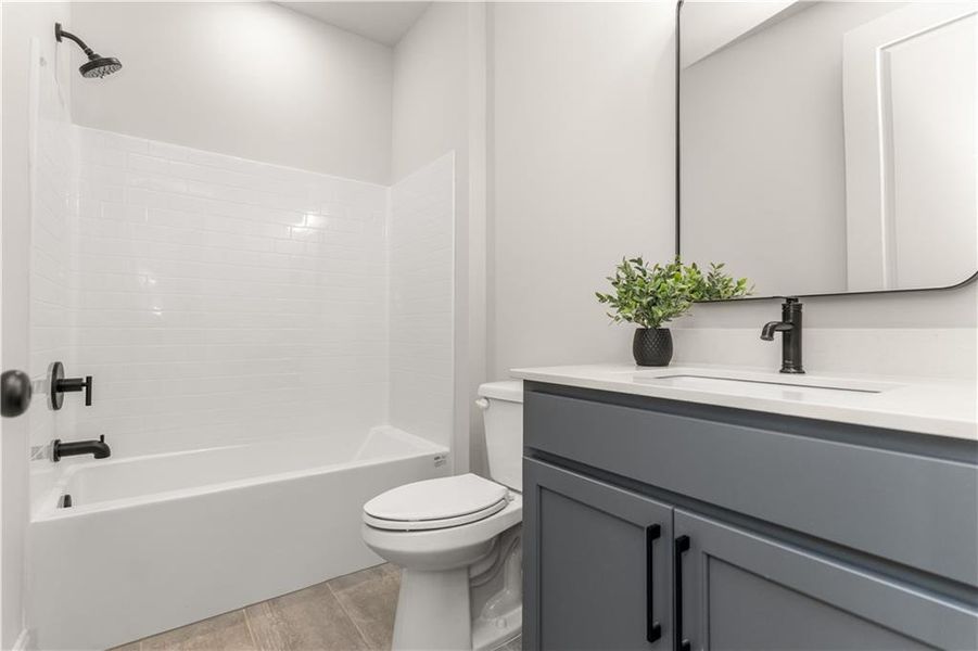 Furnished interior view inside a new home in , Madison (Image 35).