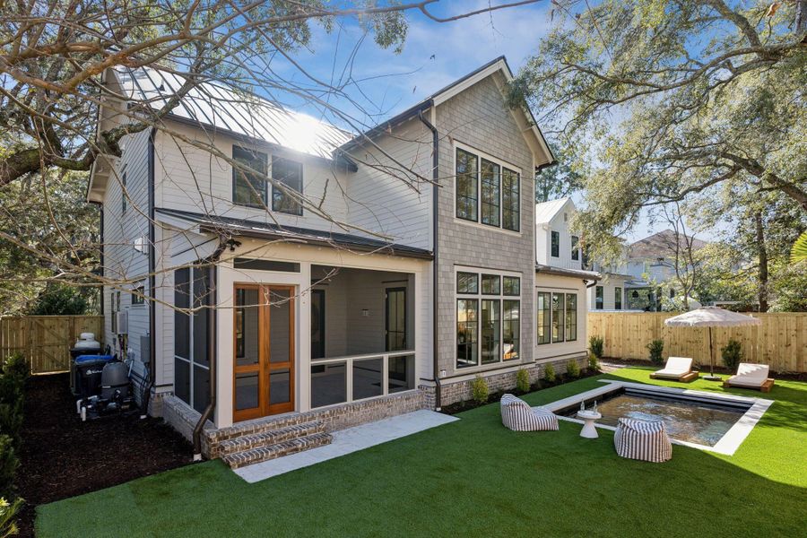 Exterior details and patio area of a home in , Mount Pleasant (Image 38). Exterior details and patio area of a home in , Mount Pleasant (Image 38).