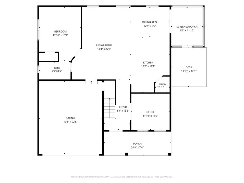 2D floor plan layout of this home in , Mount Pleasant, SC (Image 6).