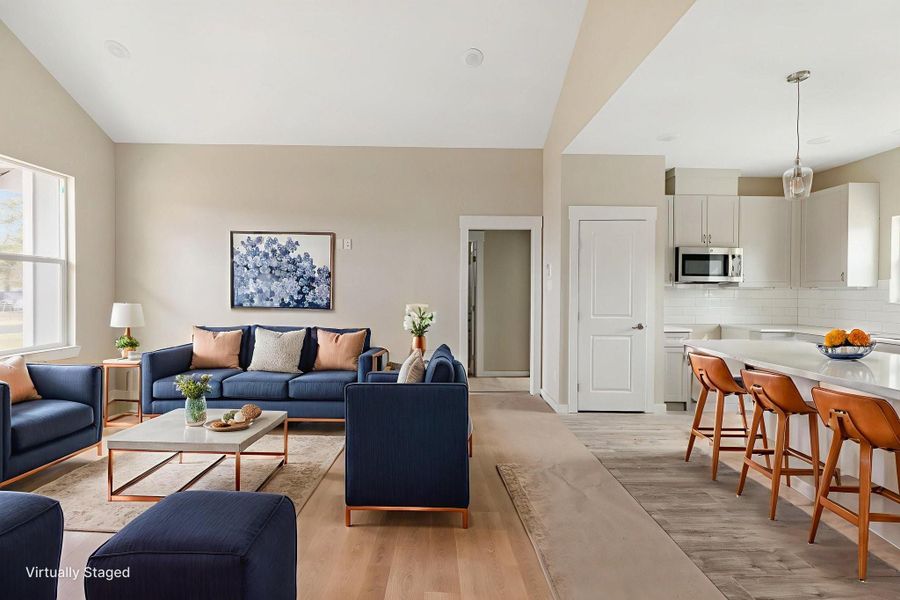 room digitally staged