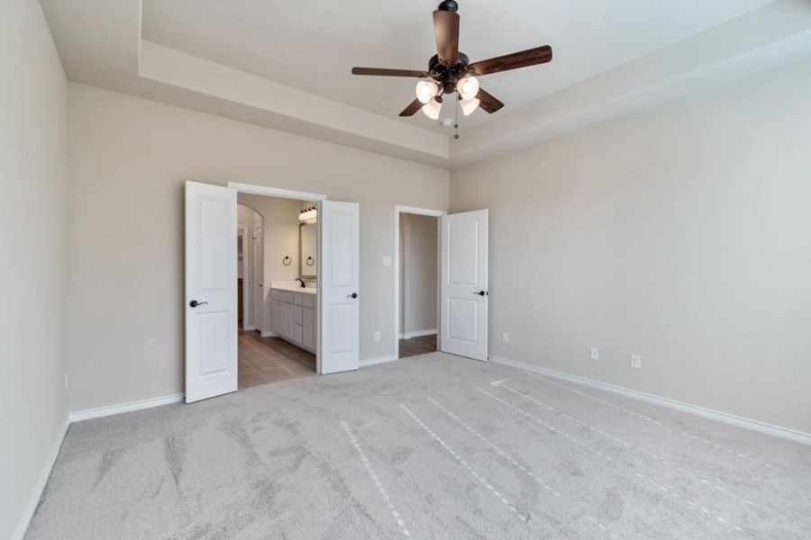 Representative unfurnished interior of a home built from the Concept 2440 by Landsea Homes in Chisholm Hills, Cleburne (Image 72).