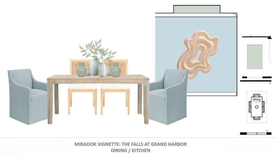 2147 Falls Manor Deisgner Package Dining
