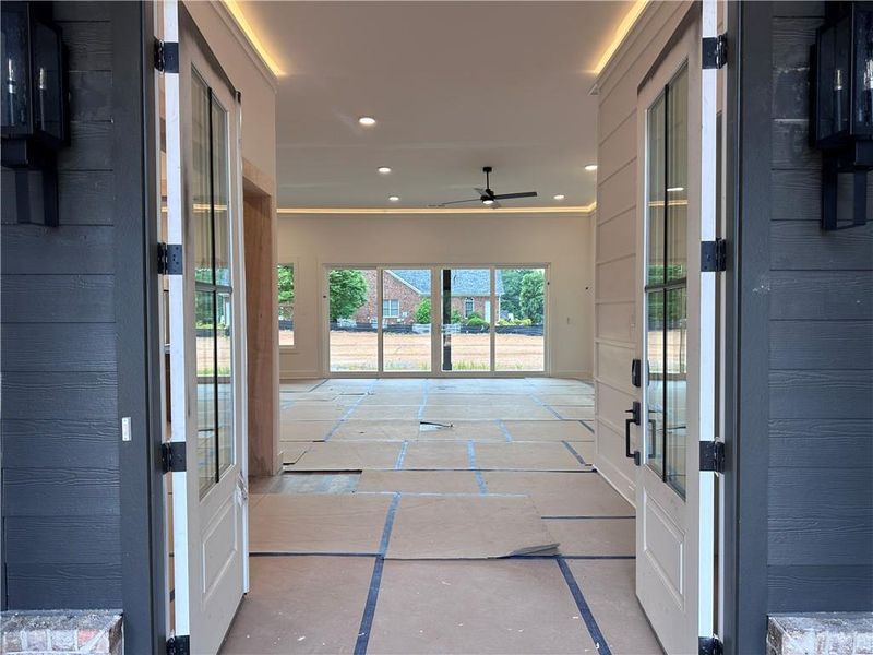 In-progress construction of a new home in Glory Meadows, Gainesville, GA (Image 6).