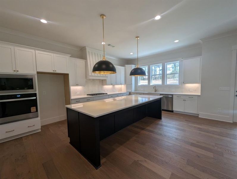 Furnished interior view inside a new home in Arden on Lanier, Cumming (Image 7).