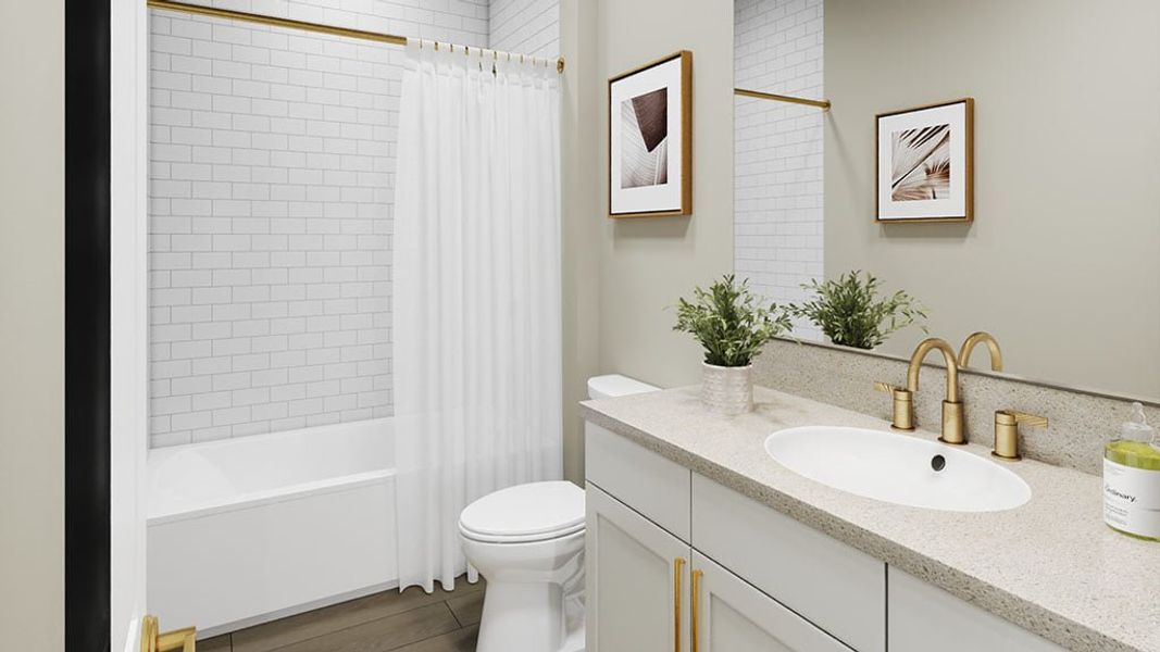 Representative furnished interior of a home built from the Argenta by Taylor Morrison in Skye Ranch Community Group Page, Sarasota (Image 22).