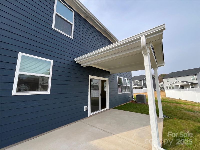 Exterior details and patio area of a home in Wilson Creek, Indian Land (Image 3).