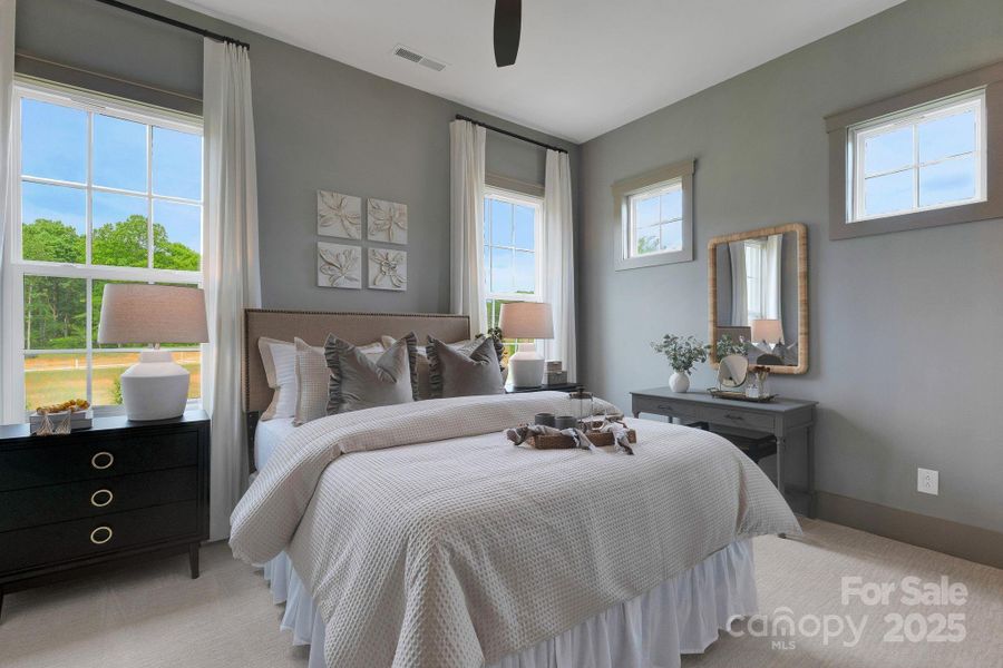 Furnished interior view inside a new home in Coventry Glen, Huntersville (Image 28).