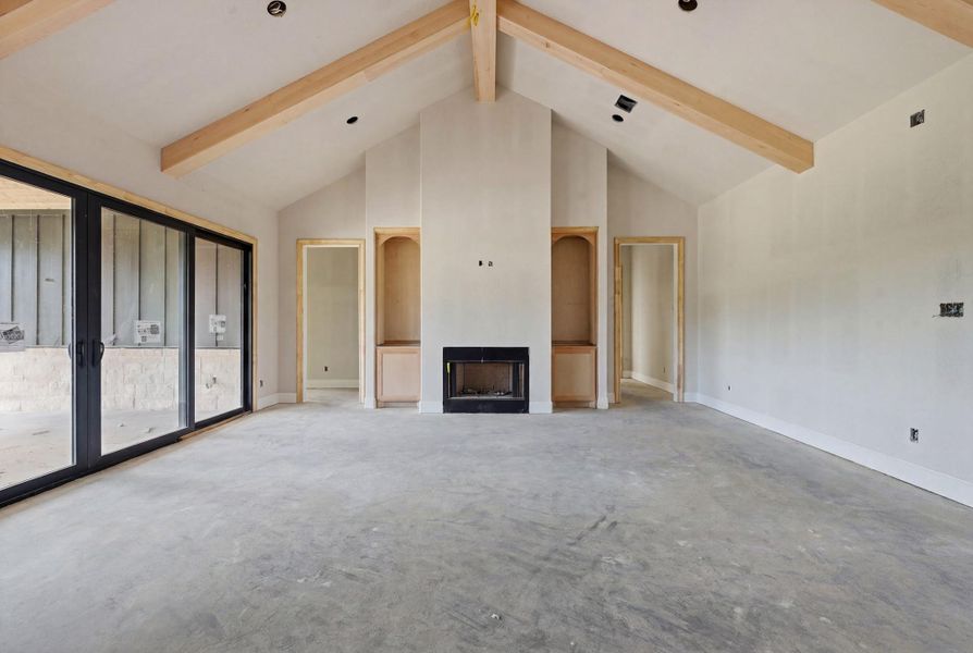 In-progress construction of a new home in , Bryan, TX (Image 25).