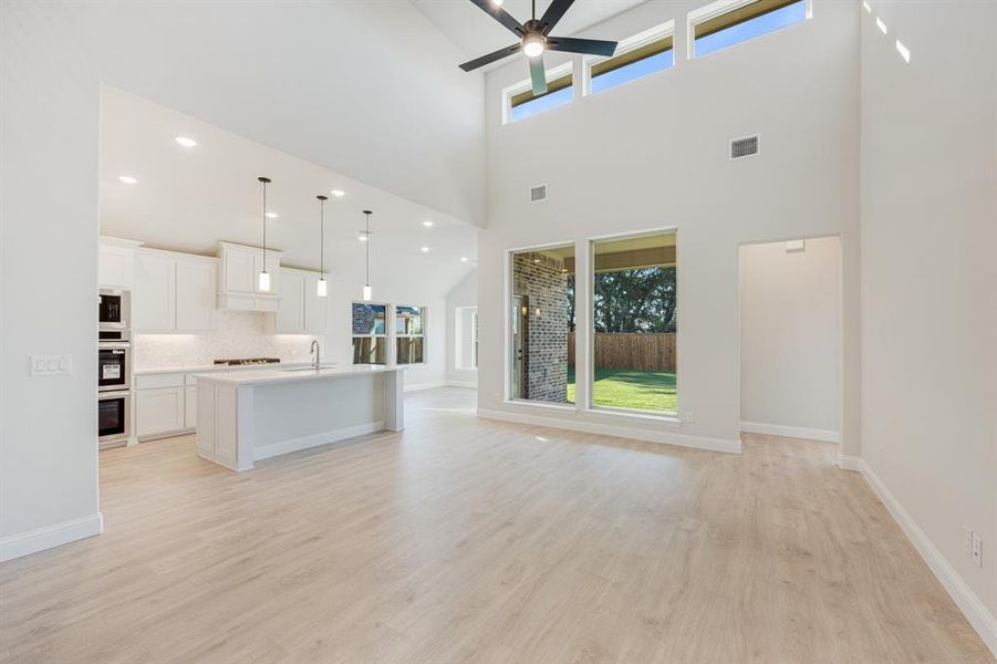 Spacious, unfurnished interior of a new home in Woodstone, Providence Village (Image 36). Spacious, unfurnished interior of a new home in Woodstone, Providence Village (Image 36).
