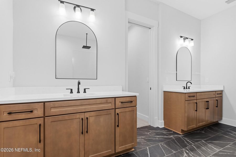 Furnished interior view inside a new home in , Ponte Vedra (Image 29).