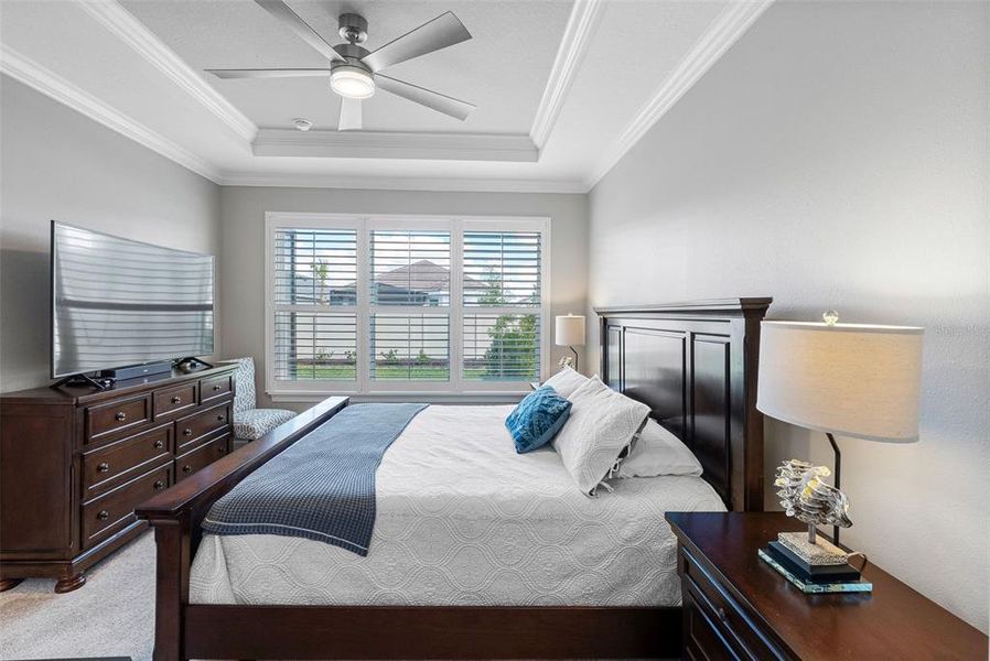 Furnished interior view inside a new home in Esplanade at Wiregrass Ranch, Wesley Chapel (Image 9).