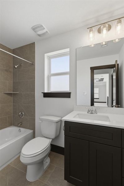 Furnished interior view inside a new home in , Pflugerville (Image 11). Furnished interior view inside a new home in , Pflugerville (Image 11).