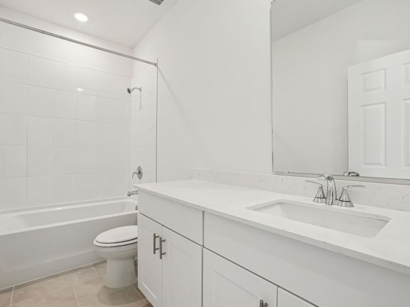 Furnished interior view inside a new home in The Meadow at Crossprairie Bungalows, St. Cloud (Image 6). Furnished interior view inside a new home in The Meadow at Crossprairie Bungalows, St. Cloud (Image 6).