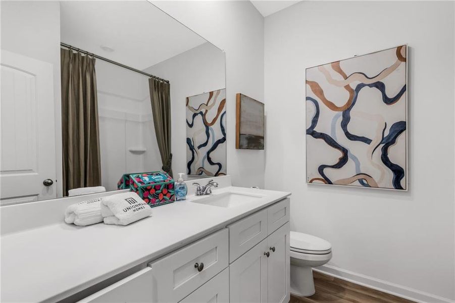 Furnished interior view inside a new home in Three Rivers, Rome (Image 5).