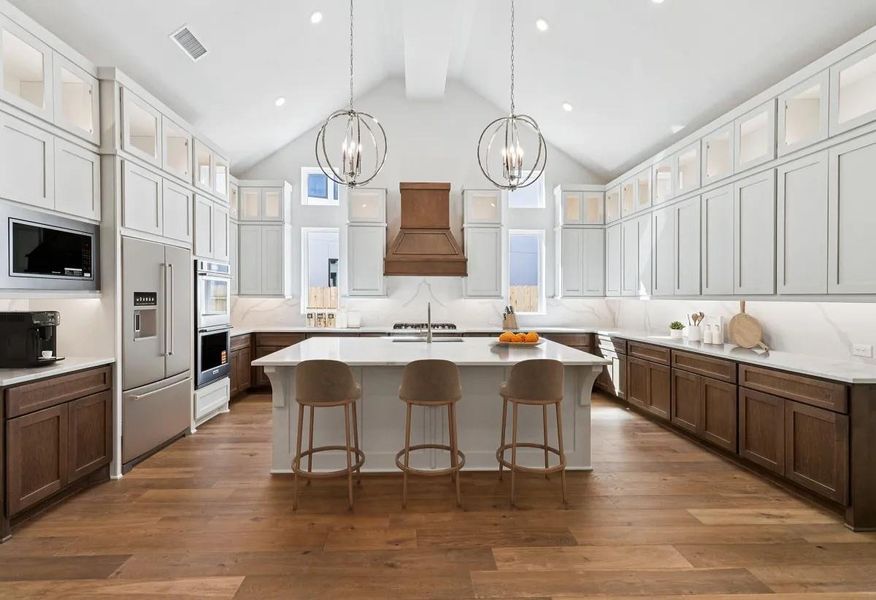 Furnished interior view inside a new home in , Montgomery (Image 4). Furnished interior view inside a new home in , Montgomery (Image 4).