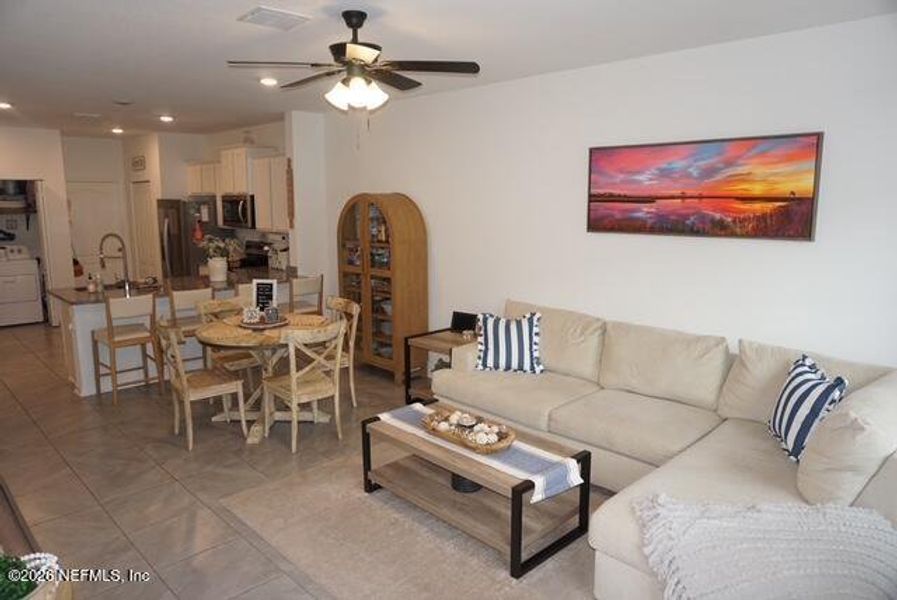Furnished interior view inside a new home in , St. Augustine (Image 4).