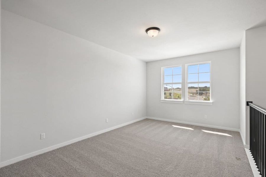 Spacious, unfurnished interior of a new home in Lariat, Liberty Hill (Image 29). Spacious, unfurnished interior of a new home in Lariat, Liberty Hill (Image 29).