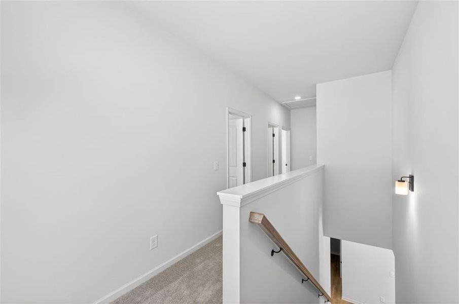 Spacious, unfurnished interior of a new home in Evergreen at Lakeside, Temple (Image 12).