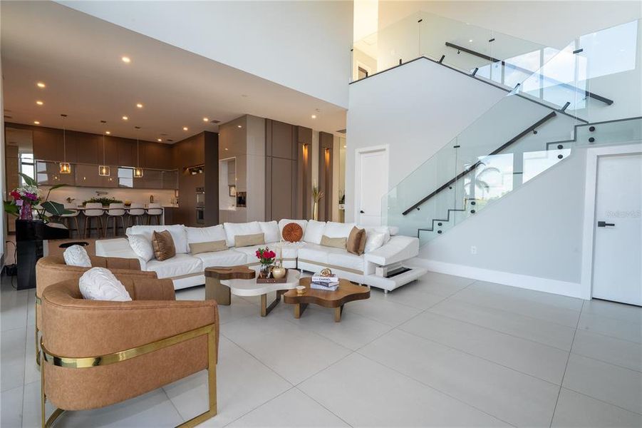 Furnished interior view inside a new home in , Montverde (Image 13).